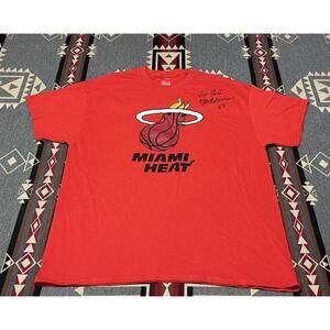 Miami Heat Duncan Robinson Autographed Game Worn T Shirt Xl M10
